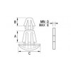 PCB spacer [100-33] (100331300002)