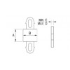 PCB spacer [100-7] (100720200002)