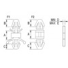 PCB spacer [100-8] (100830500002)