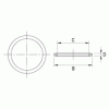 SAE Flange seals [178-3] (178106103320)