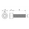 Socket head screw metal DIN 912 [340-m] (340053040952)