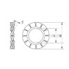 Locking washer metal [344-m] (344020041553)