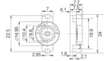 Bidirectional Rotary Damper [078-4]