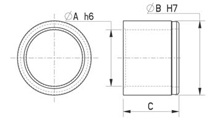 High performance slide bearing [103-1]