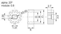 Gear wheel [104-3]