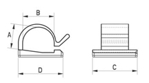 Cable clip [114]