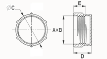 THREADED PROTECTION CAP [179]