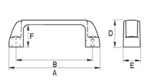 CABINET HANDLE [206-3]