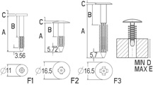 Barbed blind hole fastener [292]